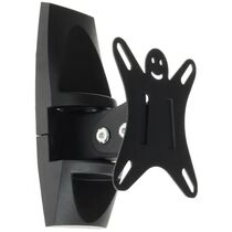 Крепление для ТВ наклонно-поворотное 10"-26" Holder LCDS-5003 нагрузка max 25 кг, VESA max 400 х 400, металлик