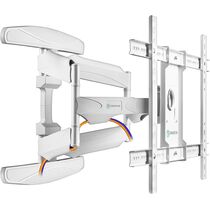 Крепление для ТВ поворотно-выдвижной и наклонный 40"-75" ONKRON M6L W нагрузка max 45 кг, VESA max 500 х 400, белый