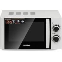 Микроволновая печь соло Hyundai HYM-M2043 белый (700 Вт, объем - 20 л, управление: механическое)