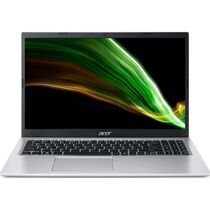 Ноутбук Acer 15,6"/ Intel i5-1135G7 (2.4GHz до 4.7GHz)/ 8Гб/ SSD 256Гб/ Intel Iris Xe Graphics (1920x1080) IPS/ No ODD/ Windows 11/ Серебристый A315-58-5427