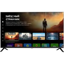 Телевизор 40" Digma DM-LED40SBB36 Smart TV (Салют ТВ), Full HD, 60 Гц, HDMI х3, USB х2, чёрный