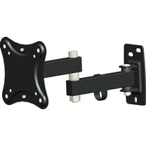Крепление для ТВ поворотно-выдвижной и наклонный 10" - 27" Hama R1 118152 нагрузка max 15 кг, VESA max 100 х 100, чёрный