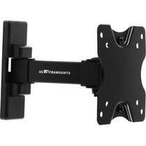 Крепление для ТВ поворотный 13"-27" Ultramounts UM860 нагрузка max 20 кг, VESA max 100 х 100, чёрный