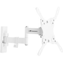 Крепление для ТВ наклонно-поворотное 13"-42" Ultramounts UM866W нагрузка max 20 кг, VESA max 200 х 200, белый