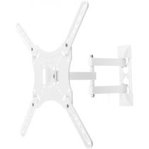 Крепление для ТВ наклонно-поворотное 23"-55" Ultramounts UM870W нагрузка max 30 кг, VESA max 400 х 400, белый