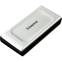 Твердотельный накопитель Kingston External SSD XS2000, 2000GB, Type-C, USB 3.2 Gen 2x2, R/ W 2000/ 2000MB/ s, IP55, 70x33x14mm, Silver (5 лет)