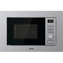 Микроволновая печь встраиваемая Gorenje BMI201AG1X серебристый (20 л, мощность - 800 Вт, электронное)
