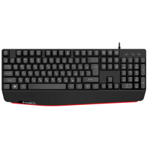 Клавиатура Defender HB-546 Atom, проводная, классическая, USB, черный, кабель 1,8 м (45546)