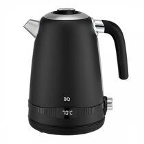 Чайник электрический BQ KT1724SW черный (2200 Вт, объем - 1.7 л, корпус: металл/ пластик)