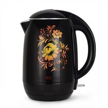 Чайник электрический BQ KT1702P черный (2200 Вт, объем - 1.8 л, корпус: пластиковый)