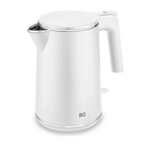 Чайник электрический BQ KT1716P белый (1800 Вт, объем - 1.0 л, корпус: металл/ пластик)