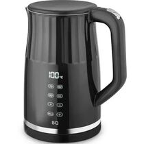 Чайник электрический BQ KT1801SW черный (2200 Вт, объем - 1.7 л, корпус: металл/ пластик)