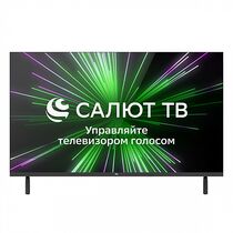 Телевизор 32" BQ 32FSF02B Smart TV (Салют ТВ), HD, 60 Гц, HDMI х3, USB х2, чёрный