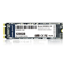Твердотельный накопитель SSD 2280 M.2 SATA: 128 ГБ Whalekom WKM2-128 OEM TLC (500 МБ/ с /  450 МБ/ с, без упаковки)  WKM2-128OEM