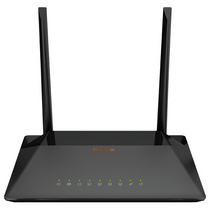 Маршрутизатор: D-Link DSL-224 VDSL2 ADSL2+ N300 Wi-Fi Router, 4x100Base-TX LAN
