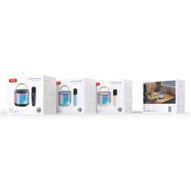 Портативная колонка -XO- F47 Aurora 5W, синий, с микрофоном, BT, miniJack 3.5, Пластик, (6920680855704)