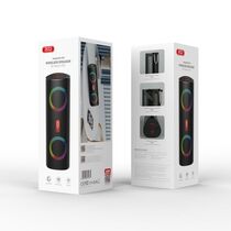 Портативная колонка -XO- F43 10W, черный, BT, USB, FM приемник, Пластик, (6920680854332)