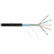 Кабель Cu FTP, Внешний, 4x2x0.55, бухта 305м., Cat6, Nikomax (NMC 4240B-BK)