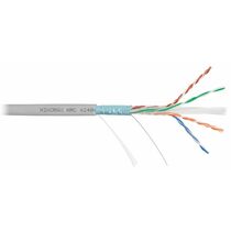 Кабель Cu FTP, Внутренний, 4x2x0.55, бухта 305м., Cat6, Nikomax (NMC 4240A-GY)