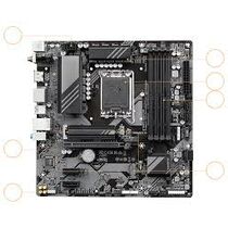 Материнская плата Gigabyte B760M DS3H AX [LGA1700,B760 Express,4*DDR5,2*PCI Ex1,1*PCI Ex16,4*SATA3,M.2,HDMI,DisplayPort,PS/ 2,Micro-ATX]