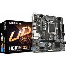 Материнская плата Gigabyte H610M S2H  [H610, 2*DDR5, 1*PCIEx16, 1*PCIEx1, 4*Sata3, 1*M.2,4*USB 2.0, 2 порта*USB3, D-Sub, DVI, HDMI, DP, PS/ 2,microATX]