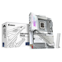 Материнская плата Gigabyte Z890 AORUS PRO ICE:[Z890, 4*DDR5, 1*PCI Ex1,1*PCI Ex4,1*PCIEx16,4*Sata3, 5*M.2, 4*USB 2.0,6*USB3, ATX]