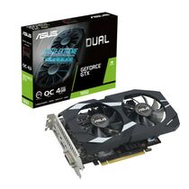 Видеокарта Asus PCI-E DUAL-GTX1650-O4GD6-P-EVO NVIDIA GeForce GTX 1650 4Gb 128bit GDDR6  DVIx1 HDMIx1 DPx1