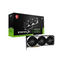 Видеокарта PCIe: GeForce RTX 4060 VENTUS 3X 8G OC  MSI (8Гб, 128 бит,  GDDR6, HDMIx1 DPx3)