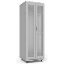Шкаф напольный серверный 19" 42U, Ш800*В1987*Г1000, передняя дверь - перфорация, серый (NTSS-R42U80100PD/ PDD)