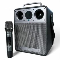 Портативная колонка W-KING T6S 80W, с микрофоном, серый, BT, (T6S)