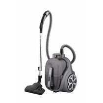 Пылесос Kraft KF-KVC2306 серебристый/ черный (2300 Вт,  мощность всасывания - 400 Вт,  пылесборник - контейнер)