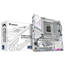 Материнская плата Gigabyte LGA 1851:Z890M AORUS ELITE WIFI7 ICE [Intel Z890, 4xDDR5, 2xPCI-Ex16, 4хSATA3, 5хUSB3, 4хUSB2,3xM.2, DP, Type-C, Micro-ATX]