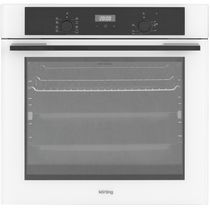 Электрический встраиваемый духовой шкаф Korting OKB 691 CSGW белый ( объем - 60 л. t -240°)