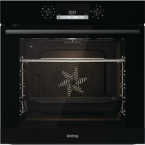 Электрический встраиваемый духовой шкаф Korting OKB 6820 EN черный ( объем - 77 л. t -300°)
