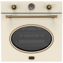 Электрический встраиваемый духовой шкаф Korting OKB 461 CRB бежевый ( объем - 64 л. t -275°)