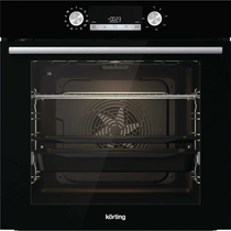 Электрический встраиваемый духовой шкаф Korting OKB 8931 CESN черный ( объем - 77 л. t -300°)