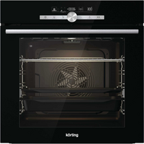 Электрический встраиваемый духовой шкаф Korting OKB 9951 CESN черный ( объем - 77 л. t -300°)