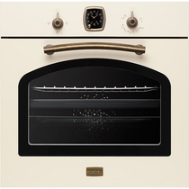 Газовый встраиваемый духовой шкаф KortingOGG 741 CRB бежевый/ бронза ( объем - 67 л. t -250°)