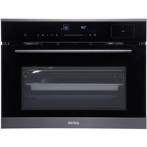 Электрический встраиваемый духовой шкаф Korting OKB 3450 GNBX Steam черный ( объем - 50 л., t -250°)