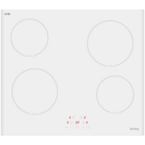 Электрическая варочная панель Korting HK 60003 BW белый (конфорок - 4 шт, панель - стеклокерамика)