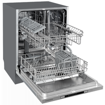 Посудомоечная машина встраиваемая Kuppersberg GSM 6072 серебристая (вместимость - 12 комплектов, расход воды - 11 л)