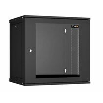 Шкаф настенный телекоммуникационный 19" 15U, Ш600*В770*Г600, передняя дверь - стекло, черный, TLK (TWC-156060-R-G-BK)