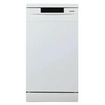 Посудомоечная машина Gorenje GS520E15W белая (узкая, вместимость - 9 комплектов, расход воды - 9 л)