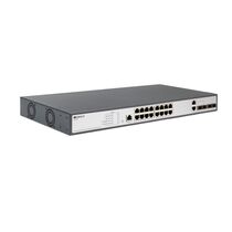 Управляемый PoE-коммутатор 20 портов Origo OS3120P/ 250W/ A1A (16х1Гбит/ с, 2хRJ45/ SFP, 2хSFP, 16хPoE, PoE‑бюджет 250 Вт) 2 уровня
