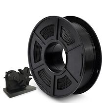 Купить Филамент PLA Matte Black для 3D печати (1,75мм/ 330м/ 1кг) NV Print в Симферополе, Севастополе, Крыму