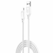 Кабель USB-плетеный, -XO- 1м, Type-C (NB235 2.4A) белый