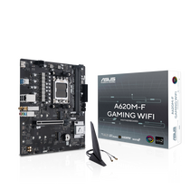 Материнская плата Asus AM5: A620M-F GAMING WIFI [A620, 2*DDR5, 1*PCI Ex16, 4*SATA3, 2*M.2, 2*USB 2, 2*USB3, HDMI, Micro-ATX]