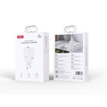СЗУ -XO- PD45W QC3.0 3А 1xUSB 1xType-C (CE36 PD45W, белый)