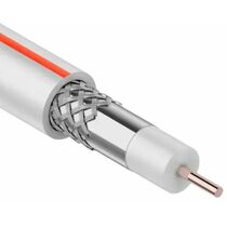 Кабель SAT 50 M, CCS/ Al/ Al, (75%), 75 Ом, 100м., белый ProConnect (01-2401-2)