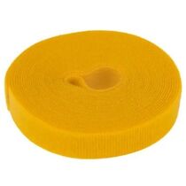 Лента-липучка многоразовая 5 м х 20мм, желтая (1 шт/ уп) Rexant (07-7522)